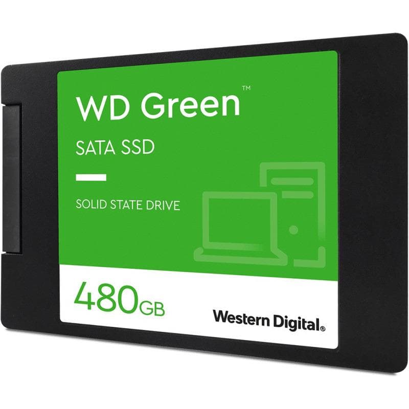 SSD intern Western Digital WD Green, 480 GB, SATA-III, 2.5 inch
