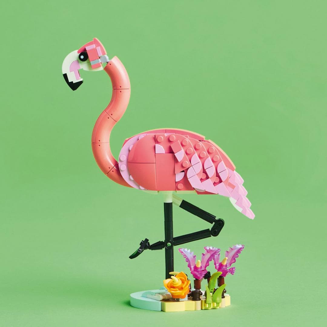 ANIMALE SALBATICE: FLAMINGO ROZ, LEGO 31170 — miniatură
