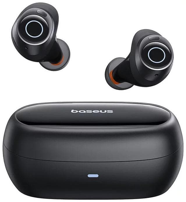 Casti In-ear Baseus MA20, Wireless, Negru — miniatură