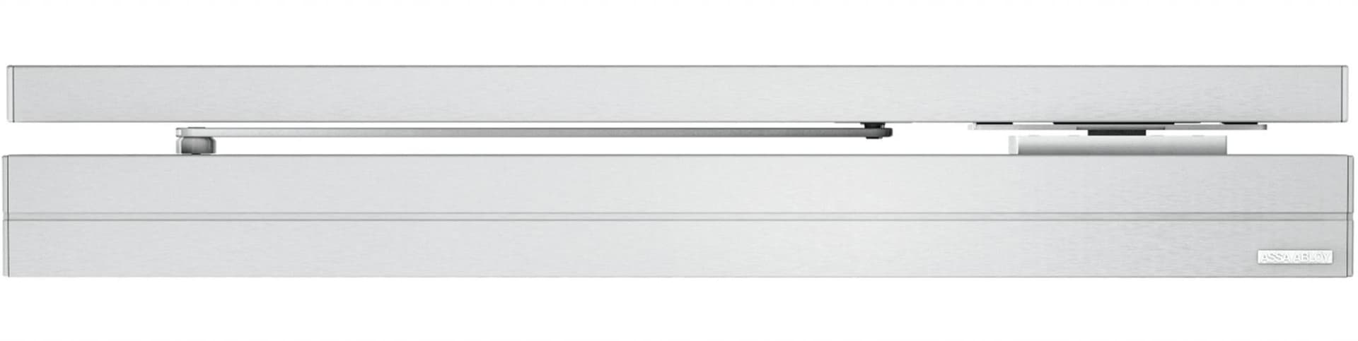 Amortizor hidraulic Assa Abloy DC700 120000, mecanism CAM, forta reglabila clasa EN3-6, usa maxim 120Kg pentru latime 1400mm, pentru brat glisant. NU include brat.