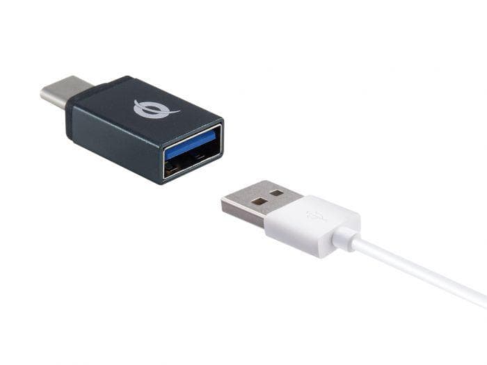 Docking station CONCEPTRONIC DONN03G, USB Type-C, Negru — miniatură