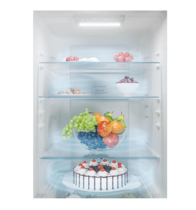 Combina frigorifica Candy CCE3T618EW, 341 litri, Clasa energetica E, Alb — miniatură