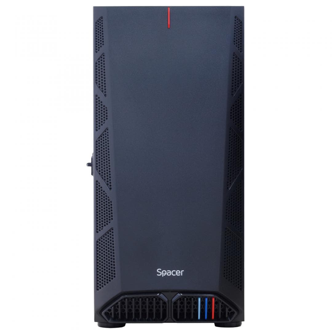 Carcasa SPACER Hunter, Mid Tower, Black — miniatură