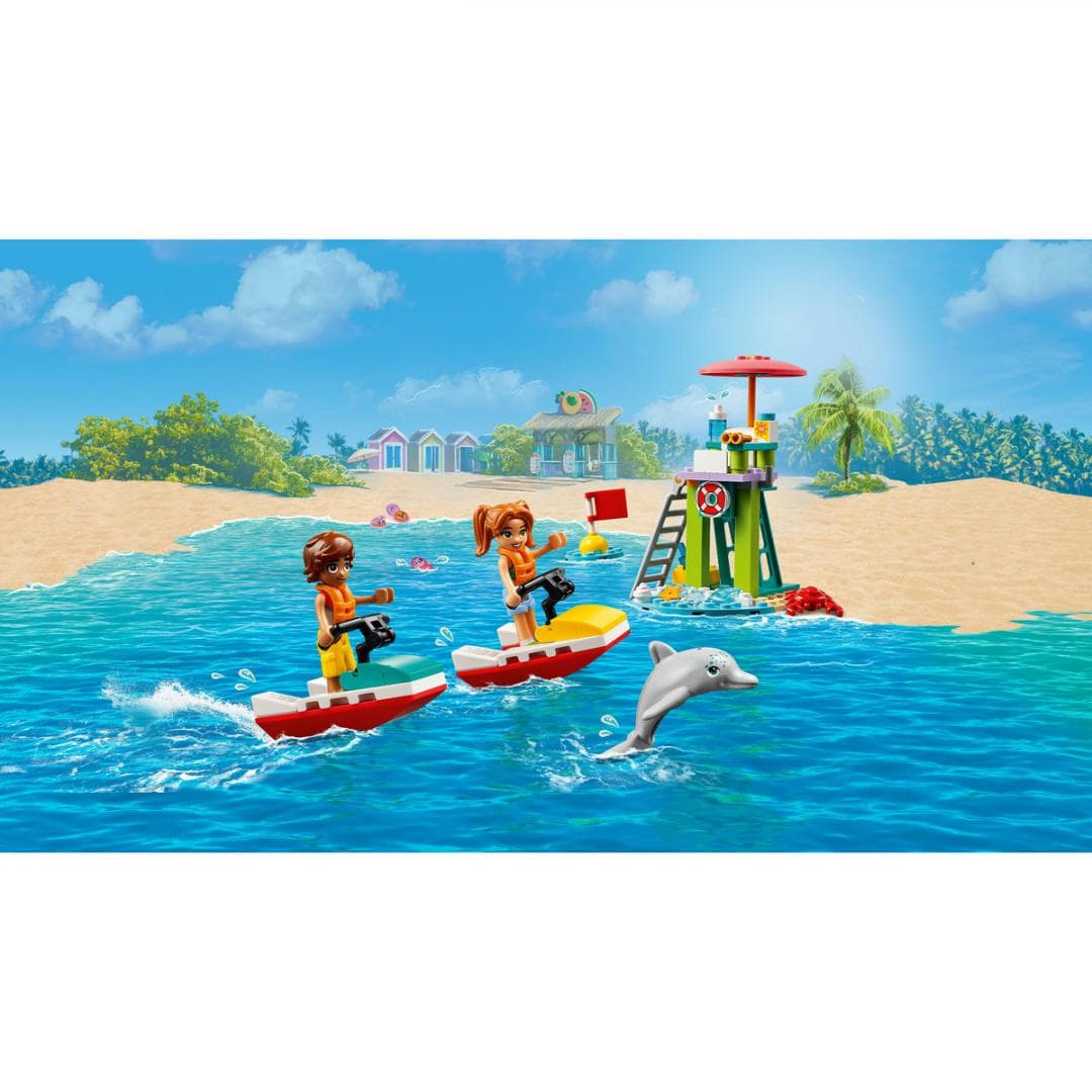 SCUTER ACVATIC PE LITORAL, LEGO 42623 — miniatură