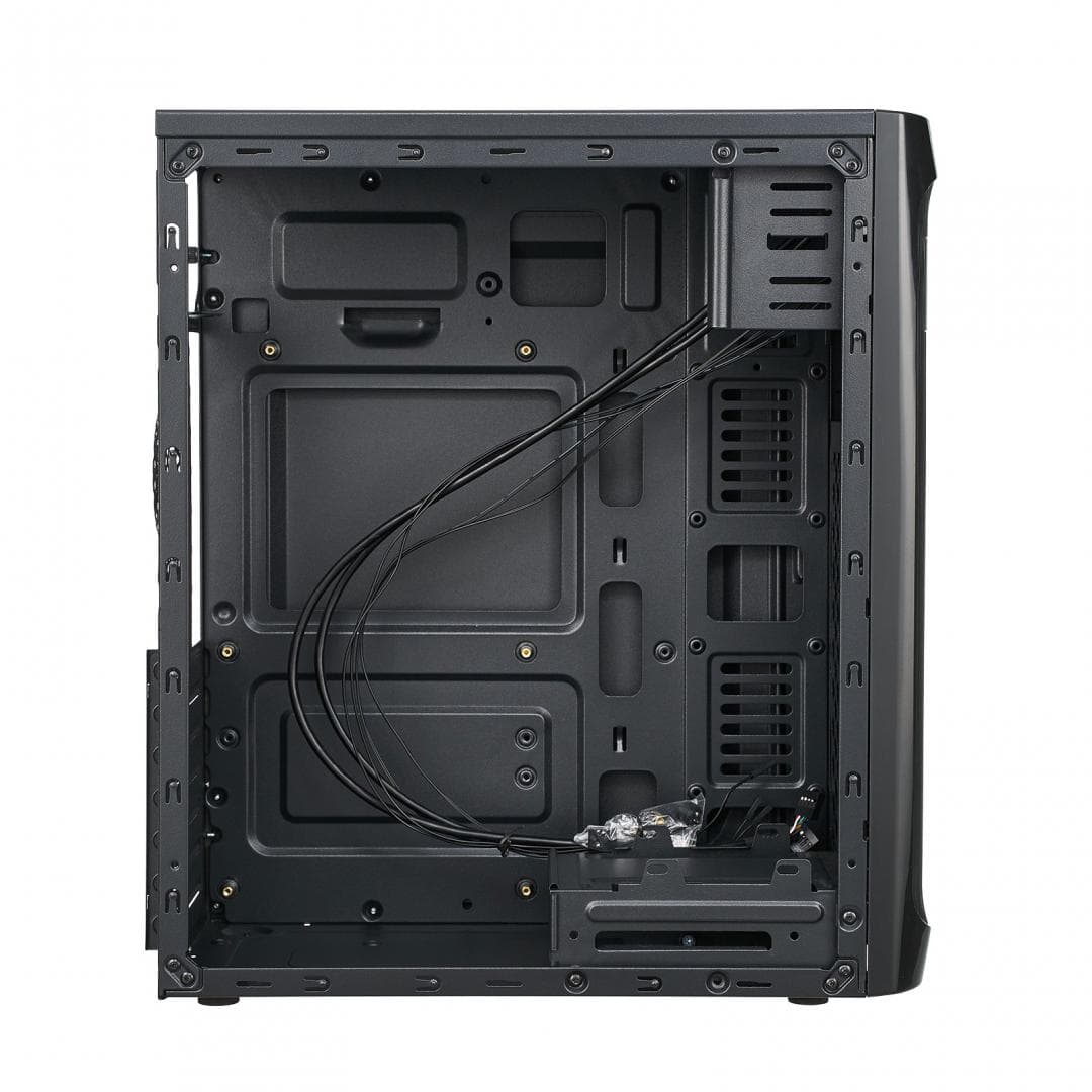 Carcasa PC Serioux CLASSIC, fara sursa, Middle Tower, ATX, black — miniatură