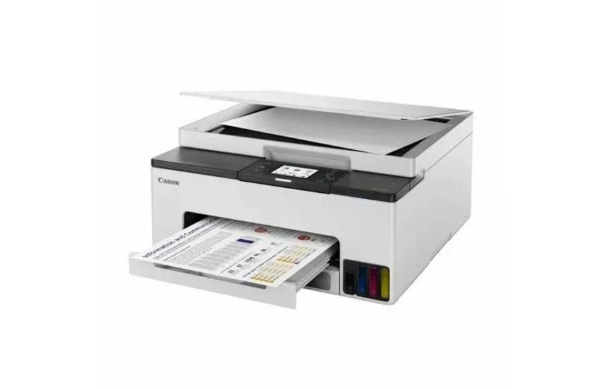 Multifunctional inkjet Canon MAXIFY GX1040, format A4, Color, Duplex, USB + LAN + Wi-Fi — miniatură