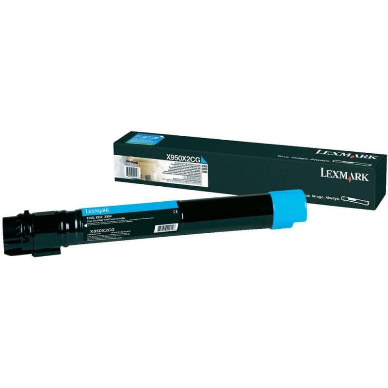 Toner Lexmark X950X2CG, Cyan