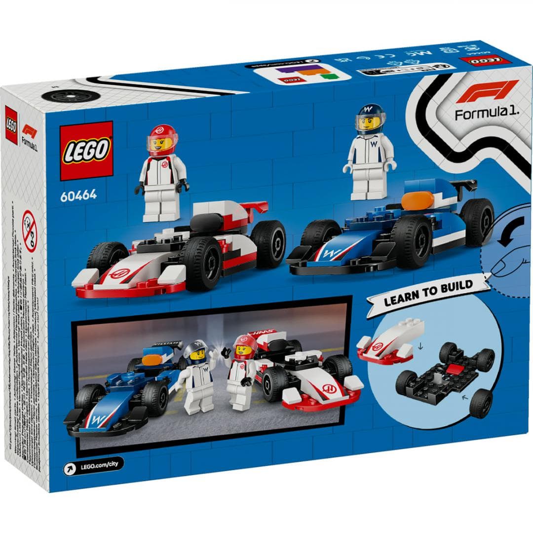 MASINI DE CURSE F1 WILLIAMS RACING SI HAAS F1, LEGO60464 — miniatură