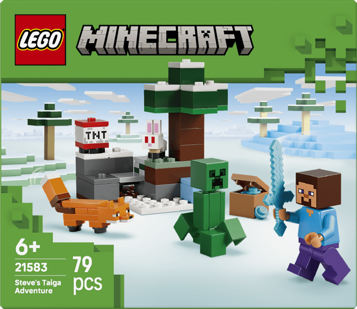 AVENTURA DIN TAIGA A LUI STEVE LEGO21583 — miniatură