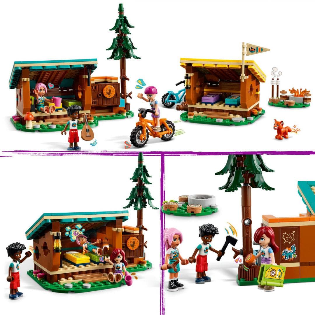 CABANE CONFORTABILE IN TABARA DE AVENTURI, LEGO 42624 — miniatură