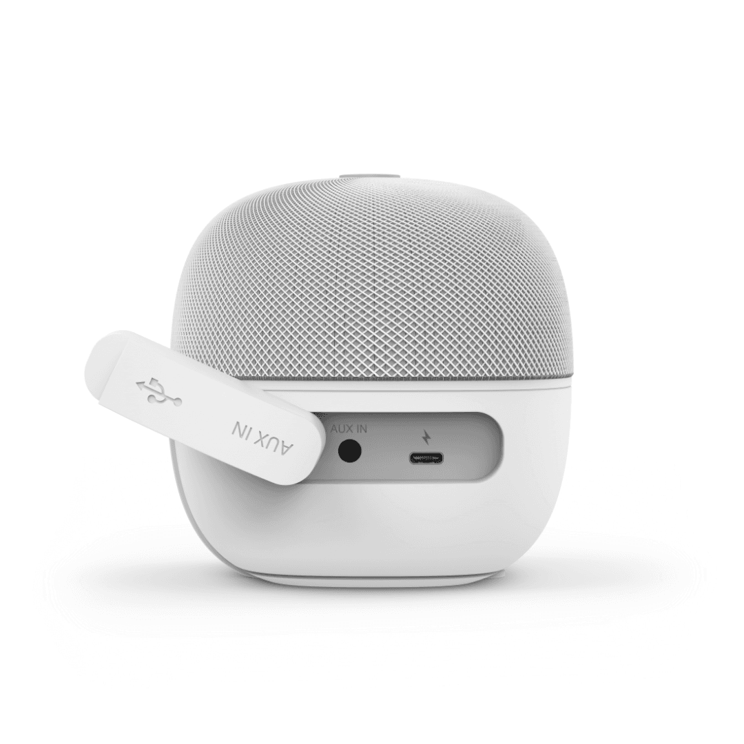 Hama Boxa Tube 2.0, conectare Bluetooth, putere 4W, alb — miniatură