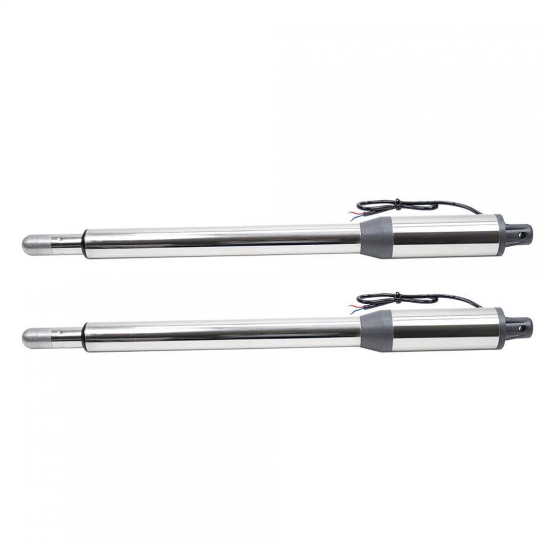 Kit automatizare porti batante PNI MAB300, cu 2 motoare 40W, telecomenzi si panou de control, fotocelule si lampa, lungime poarta 2 x 2.5m max, greutate poarta 200Kg, Putere: 40w X 2, Lungimea maxima a foii de poarta: 2.5m,Viteza motor 1,6 cm/sec, 250rpm, IP55 — miniatură