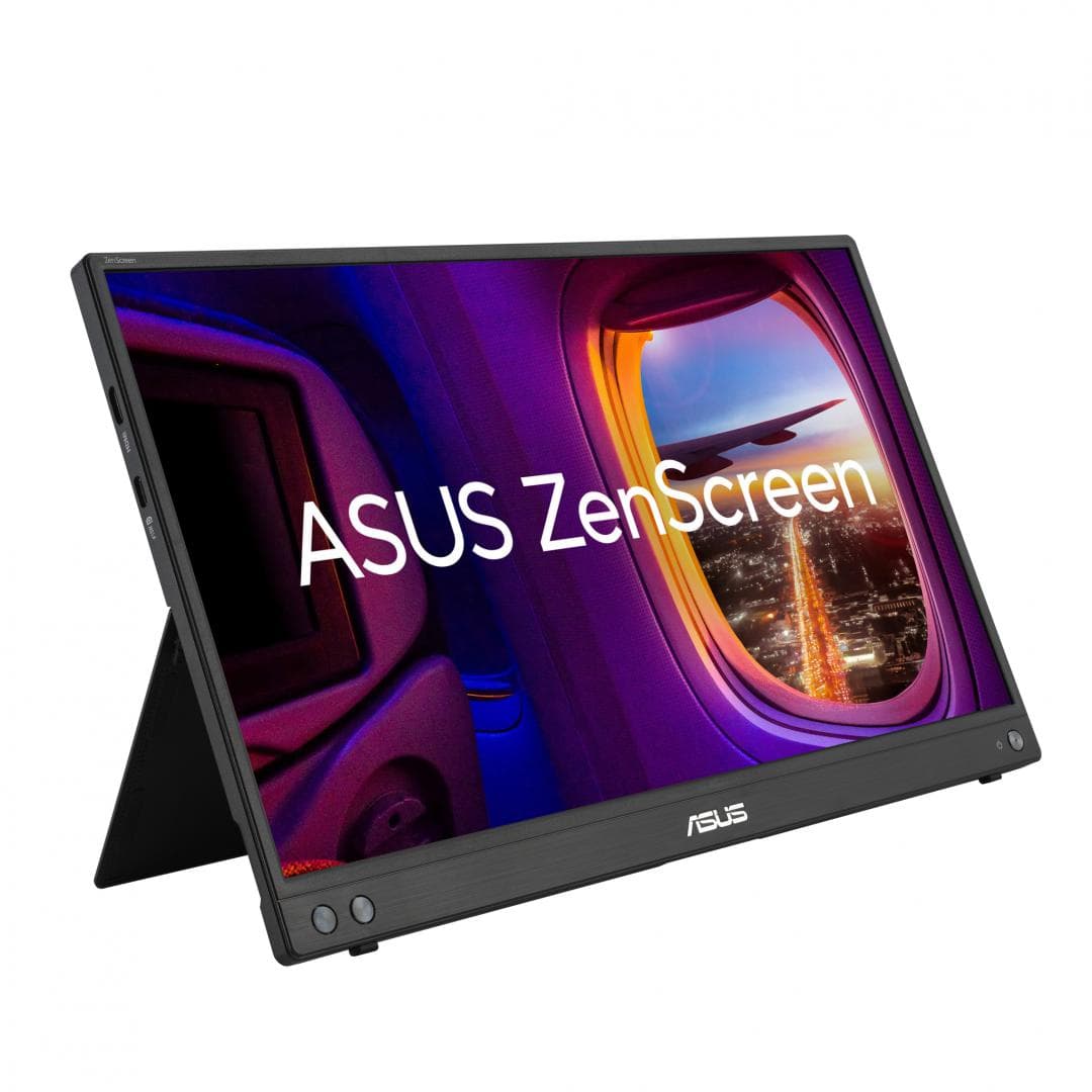 Monitor Consumer ASUS MB16AHV, 15.6", 1920 x 1080 pixeli, Dark Grey — miniatură