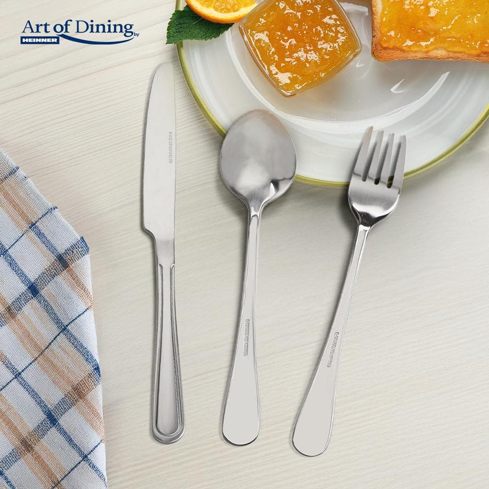 SET TACAMURI INOX 18 PIESE, LARA, ART OF DINING — miniatură