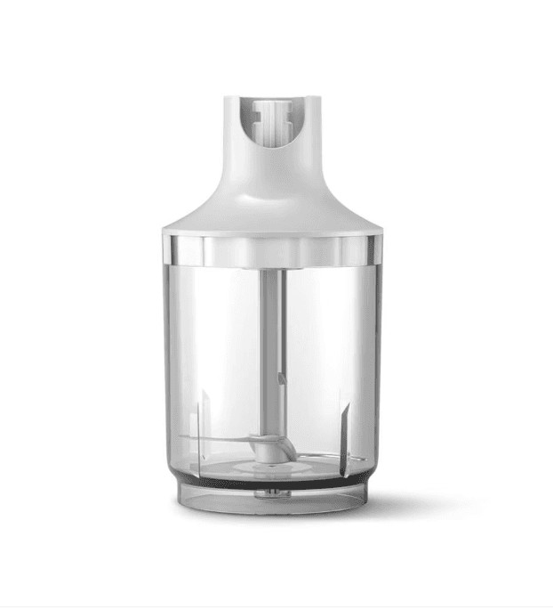 Mixer vertical Philips ProMix HR2545/00, 700 W, 1 setare viteza, Turbo, cana, tel, tocator XL, Alb — miniatură