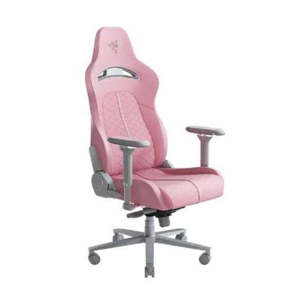 Scaun Razer Enki, manevrate manuala, material plastic - textil, material structura metal, greutate maxima suportata 136kg, roz — miniatură