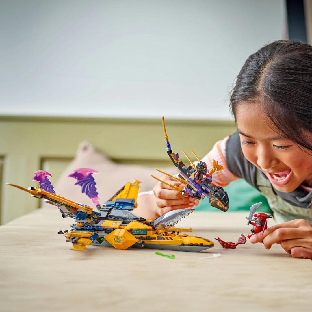 SUPERAVIONUL CU REACTIE AL LUI RAS SI ARIN, LEGO 71833 — miniatură