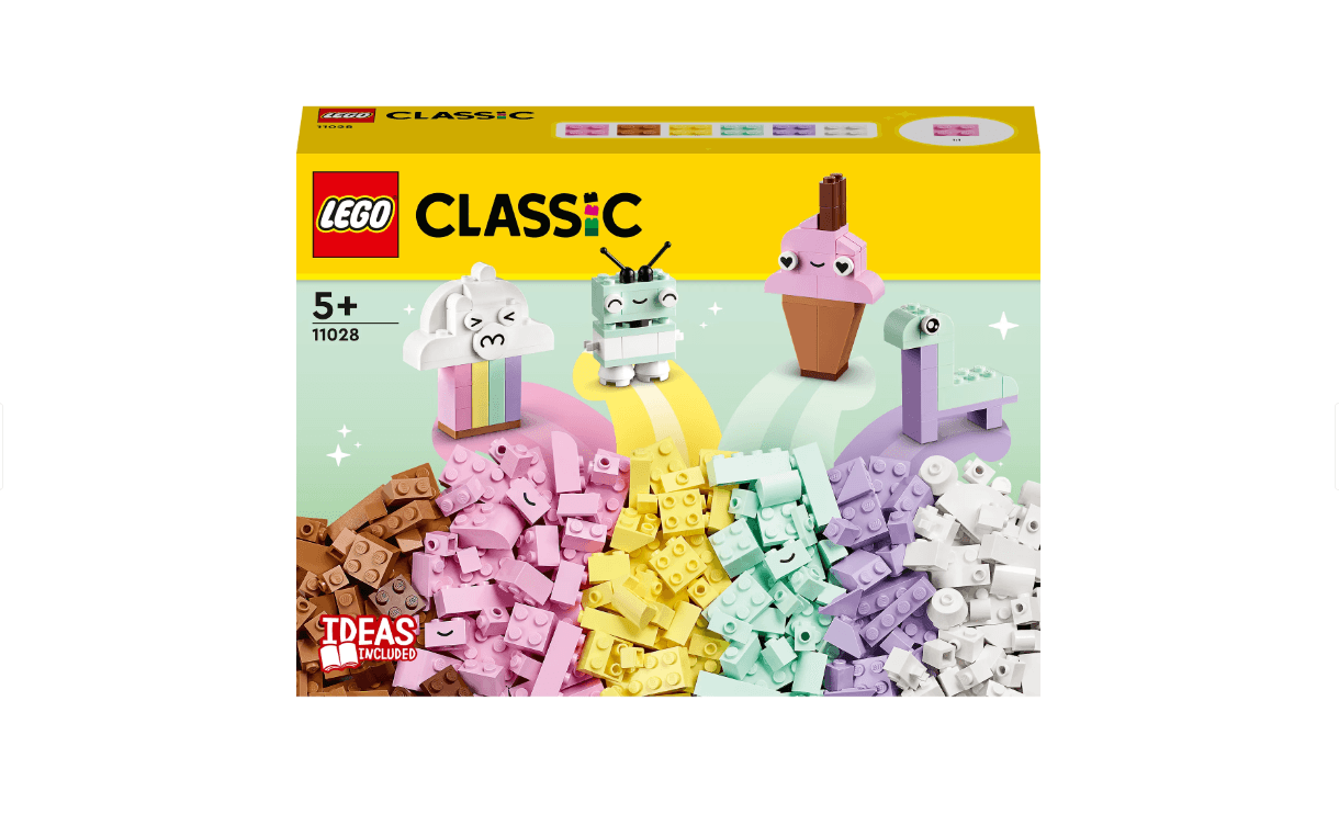 DISTR. CREATIVA CULORI PASTEL, LEGO11028 — miniatură
