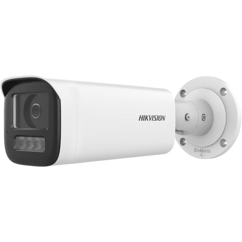 Camera de supraveghere IP Bullet 4MP Hikvision DS-2CD1B43G2-LIUF(2.8MM), lentila fixa: 2.8mm, iluminare min: Color: 0.005 Lux @ (F1.6, AGC ON),B/W: 0 Lux cu IR: 60m, microfon incorporat, slot card de memorie: microSD/microSDHC/microSDXC card, up to 512 GB, alarma la evenimente: Motion detection