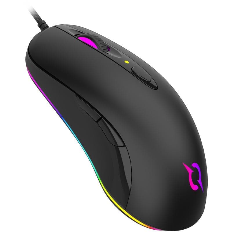 Mouse Gaming AQIRYS Orion, 16000 dpi, Negru — miniatură