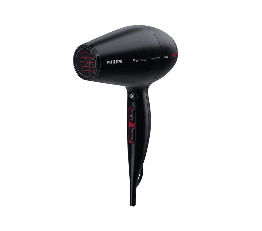 Uscator de par Philips, 2300W, Pro AC, ion care, ThermoProtect, HPS910/00, Negru — miniatură