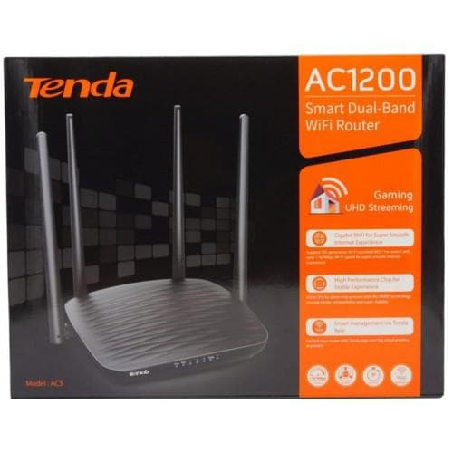 Router wireless Tenda AC5, AC1200, Wifi 5, Dual-Band — miniatură