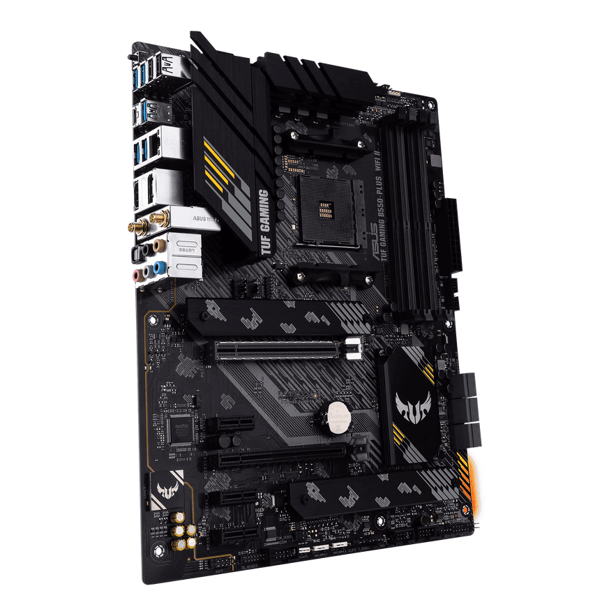 Placa de baza ASUS TUF GAMING B550-PLUS WIFI II, Socket AM4, DDR4, ATX — miniatură