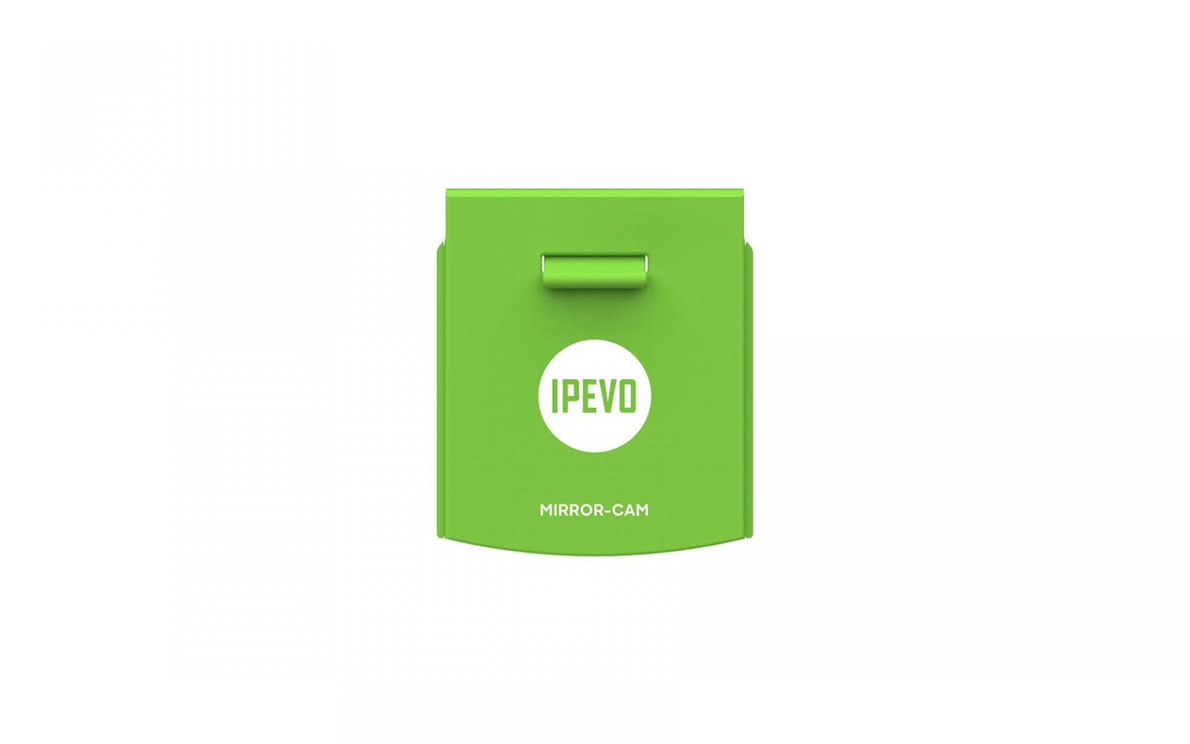 Oglinda camera web Ipevo, compatibila cu laptop-uri cu ercrane mai subtiri de 66mm, verde — miniatură
