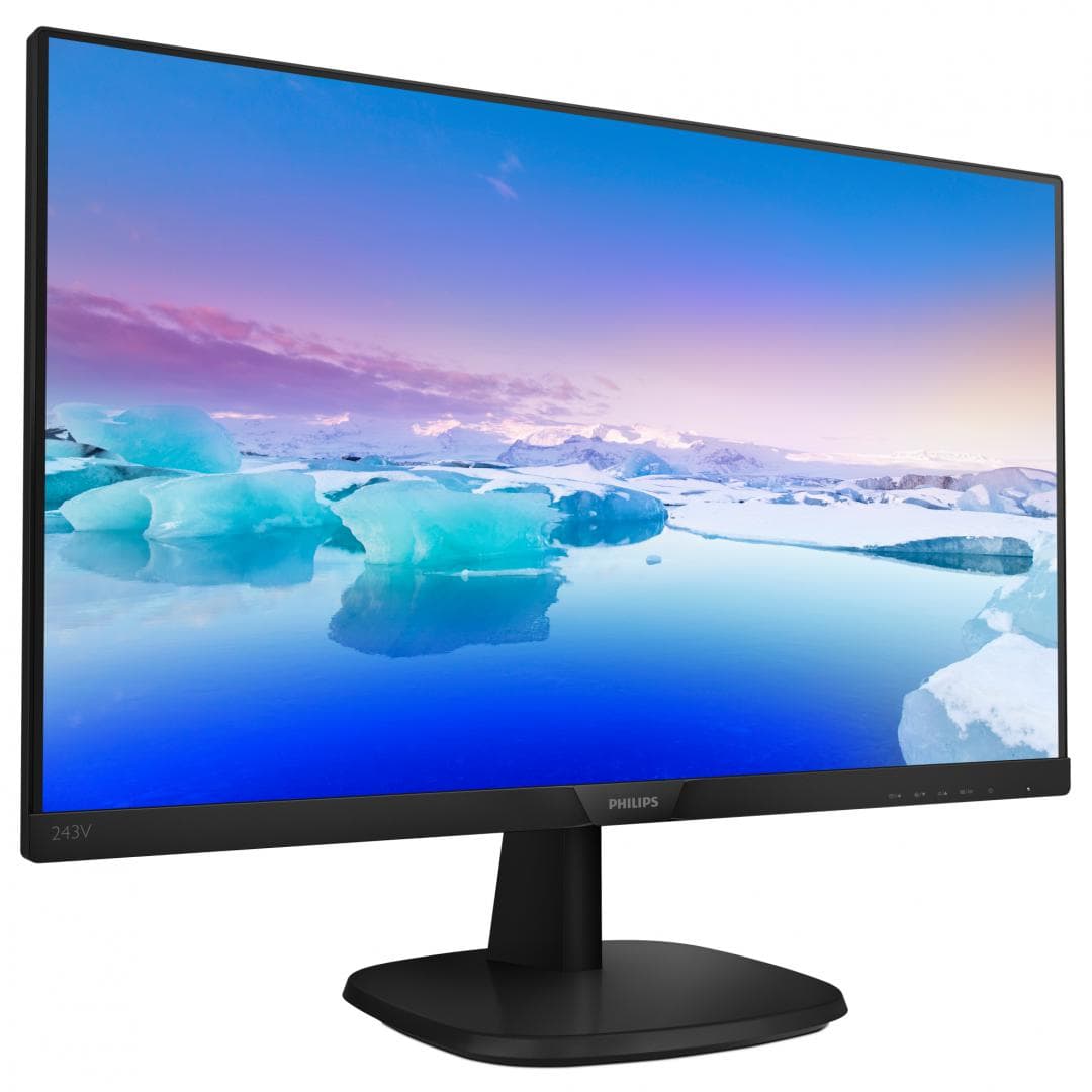 Monitor Consumer Philips 243V7QDSB/00, 23.8", 1920 x 1080 pixeli, Black — miniatură