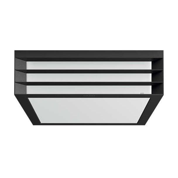 Plafoniera pentru exterior Philips Moonshine, 2xE27, max 2x14W, IP44,260x260x81mm, Antracit — miniatură