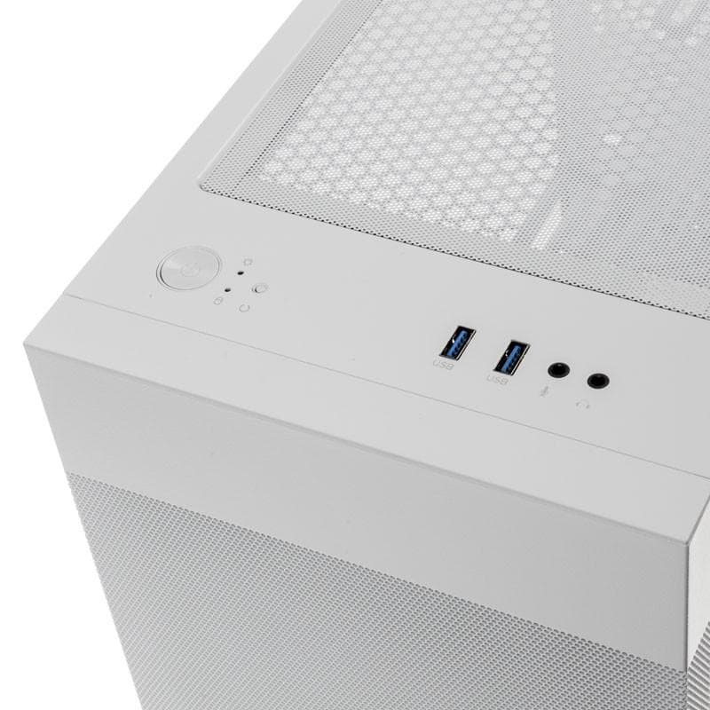 Carcasa LIAN LI LANCOOL 205, RGB, Mini Tower, White — miniatură