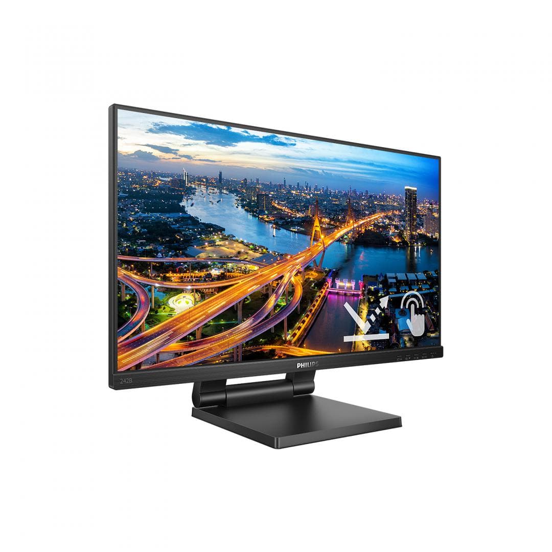 Monitor Consumer Philips 242B1TC/00, 23.8", 1920 x 1080 pixeli, Touchscreen, Black — miniatură