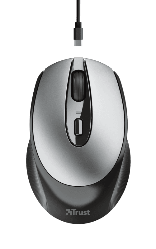 Mouse Wireless Trust Zaya, 1600 dpi, Negru