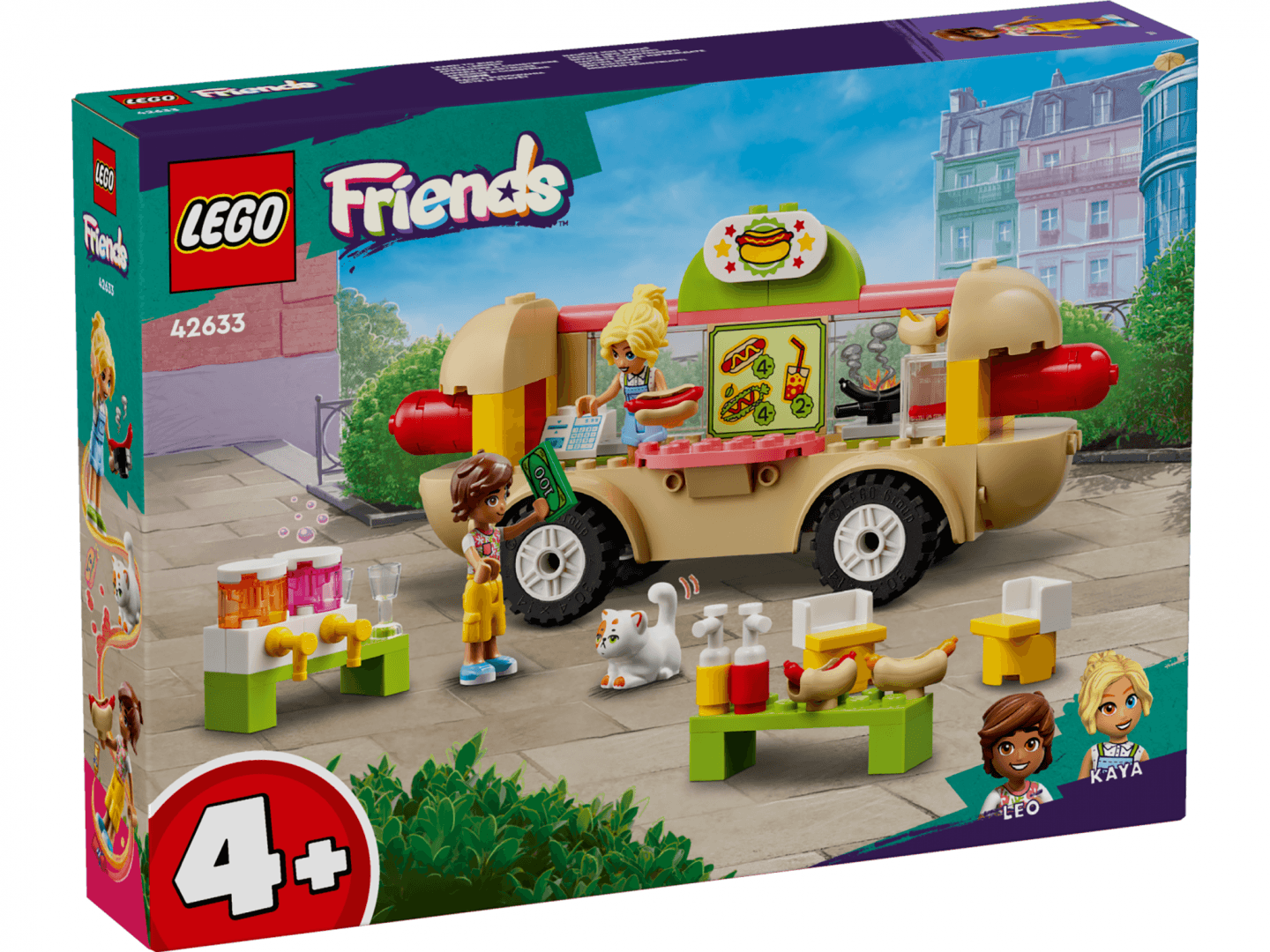 TONETA CU HOTDOGI, LEGO 42633 — miniatură