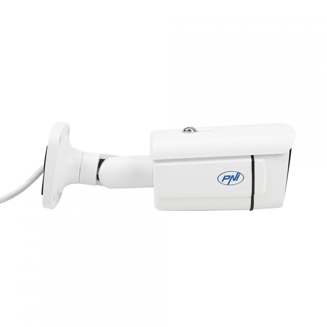 Camera supraveghere video PNI IP3POE cu IP, 3MP, de exterior IP66, microfon incorporat, compatibila cu sistemul de supraveghere POE PNI House IPMAX POE 3 si PNI House IPMAX POE 3LR, Rezolutie senzor: 3mp, Rezolutie: 2304x1296px, lentila: 3.6MM, Compresie imagine: H.265AI / H.265+, Microfon — miniatură