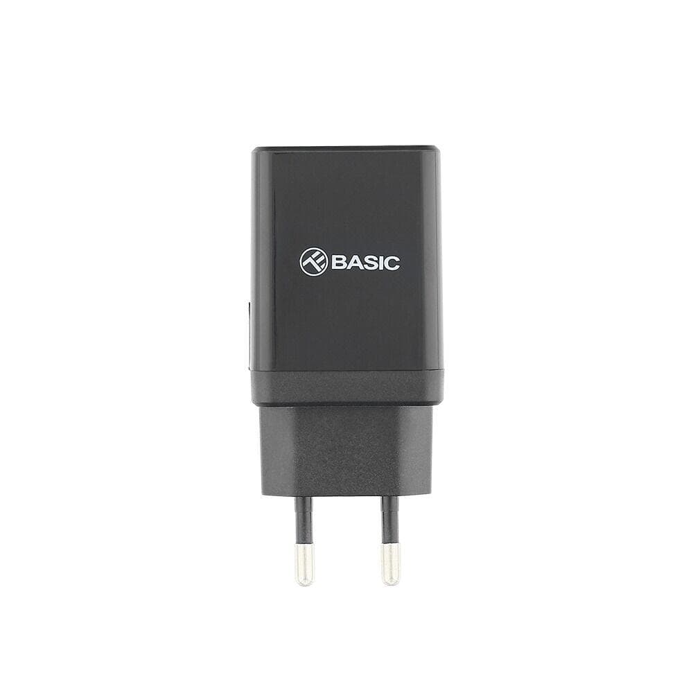 Incarcator priza Basic HC204, 2xUSB, 2.4A, negru — miniatură