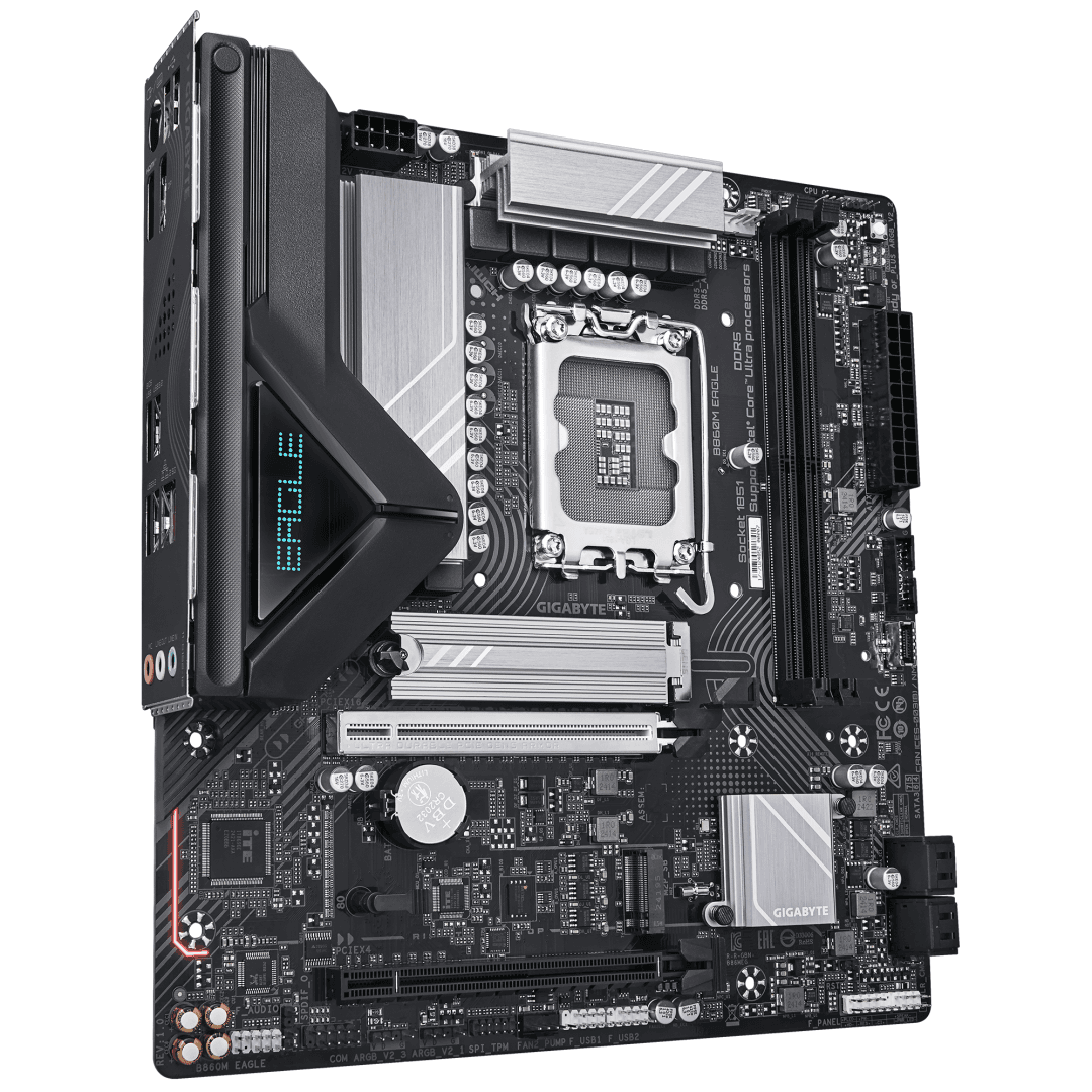 Placa de baza Gigabyte B860M EAGLE, Socket 1851, DDR5, Micro-ATX — miniatură
