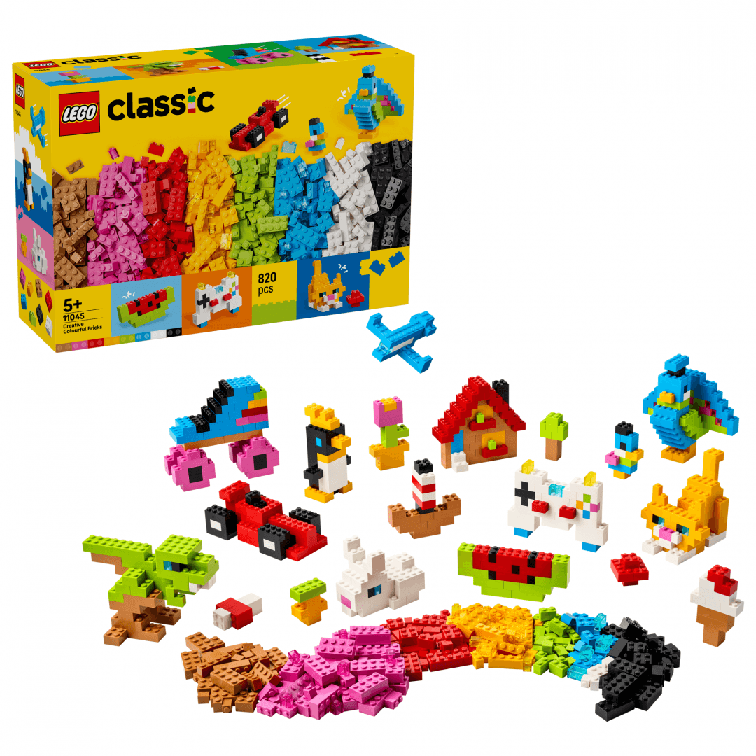 CARAMIZI CREATIVE IN CULORI LEGO11045 — miniatură