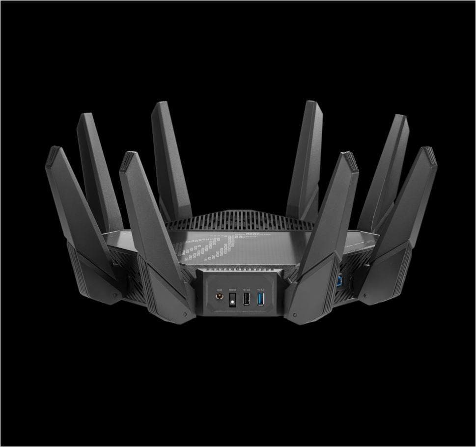Router wireless ASUS ROG Rapture GT-AX11000 Pro, WIFI 6, Mesh, Tri-Band — miniatură