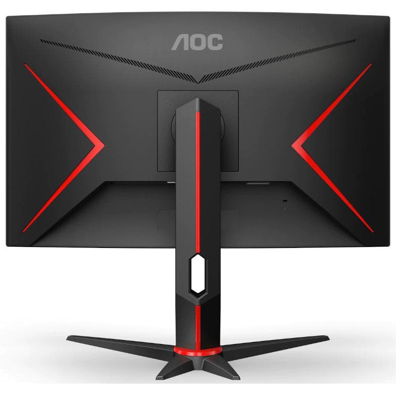 Monitor Gaming AOC C27G2ZU/BK, 27", 1920 x 1080 pixeli, Black, Red — miniatură