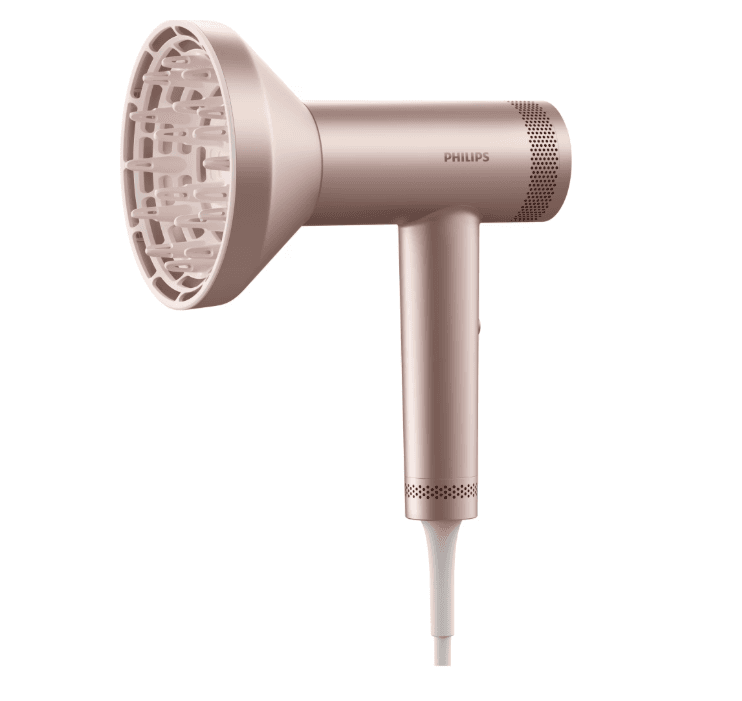 Uscator de par PHILIPS cu ThermoShield Advanced Seria 8000 BHD837/10, 1400W, 3 viteze, 4 trepte, Temperatura, Tehnologie ThermoShield Advanced, Roz, L x A x I (mm) 130x169x301 — miniatură