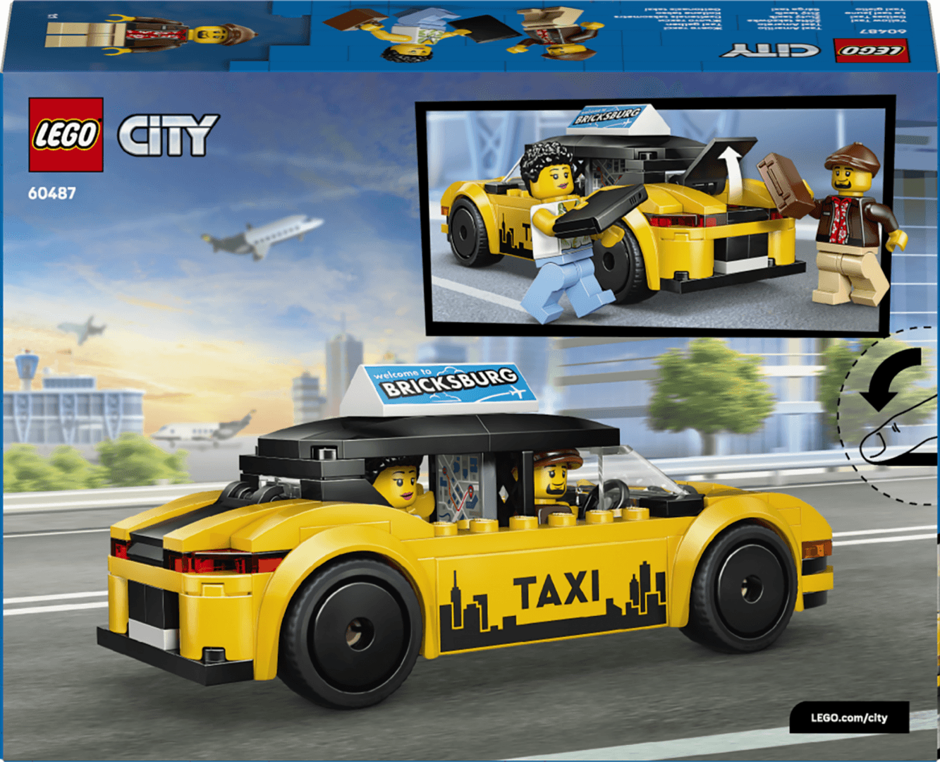 TAXI GALBEN LEGO60487 — miniatură