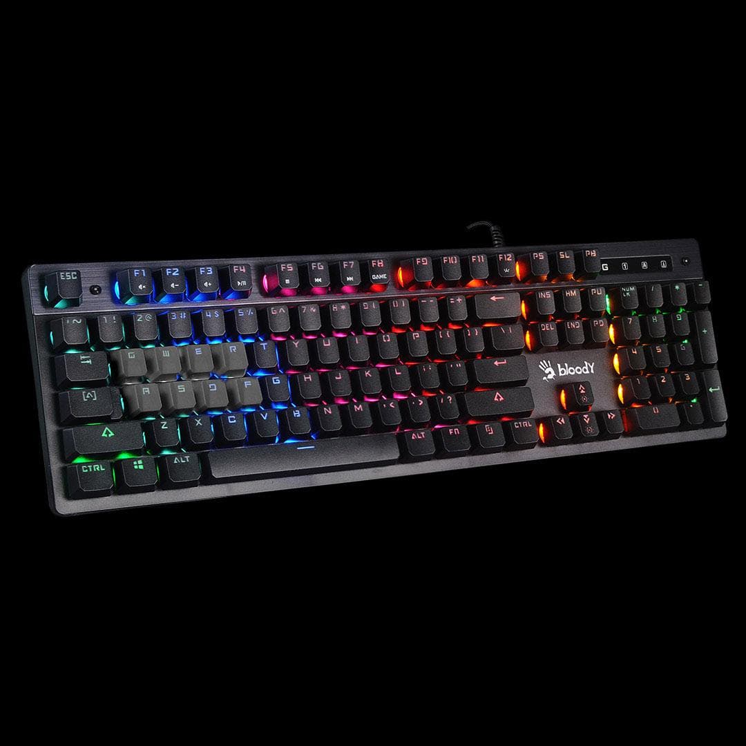 Tastatura Mecanica Gaming A4TECH B500N, USB, gri — miniatură
