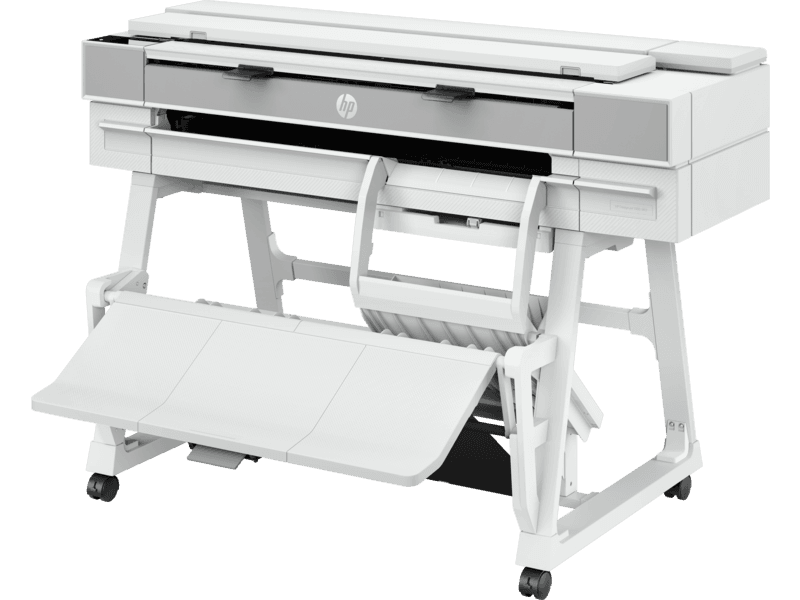 Multifunctional HP Designjet T950 36", Tehnologie: Inkjet, Format: A0, Functii: Imprimare, Copiere, Scanare, 4 cartuse,Cyan, magenta, galben şi negru mat, Numar duze cap printare: 376 per culoare; 5504 in total, Dimensiuni media standard: 369 - 914 mm, Greutate maximă rolă: 13kg, Dimensiuni de — miniatură