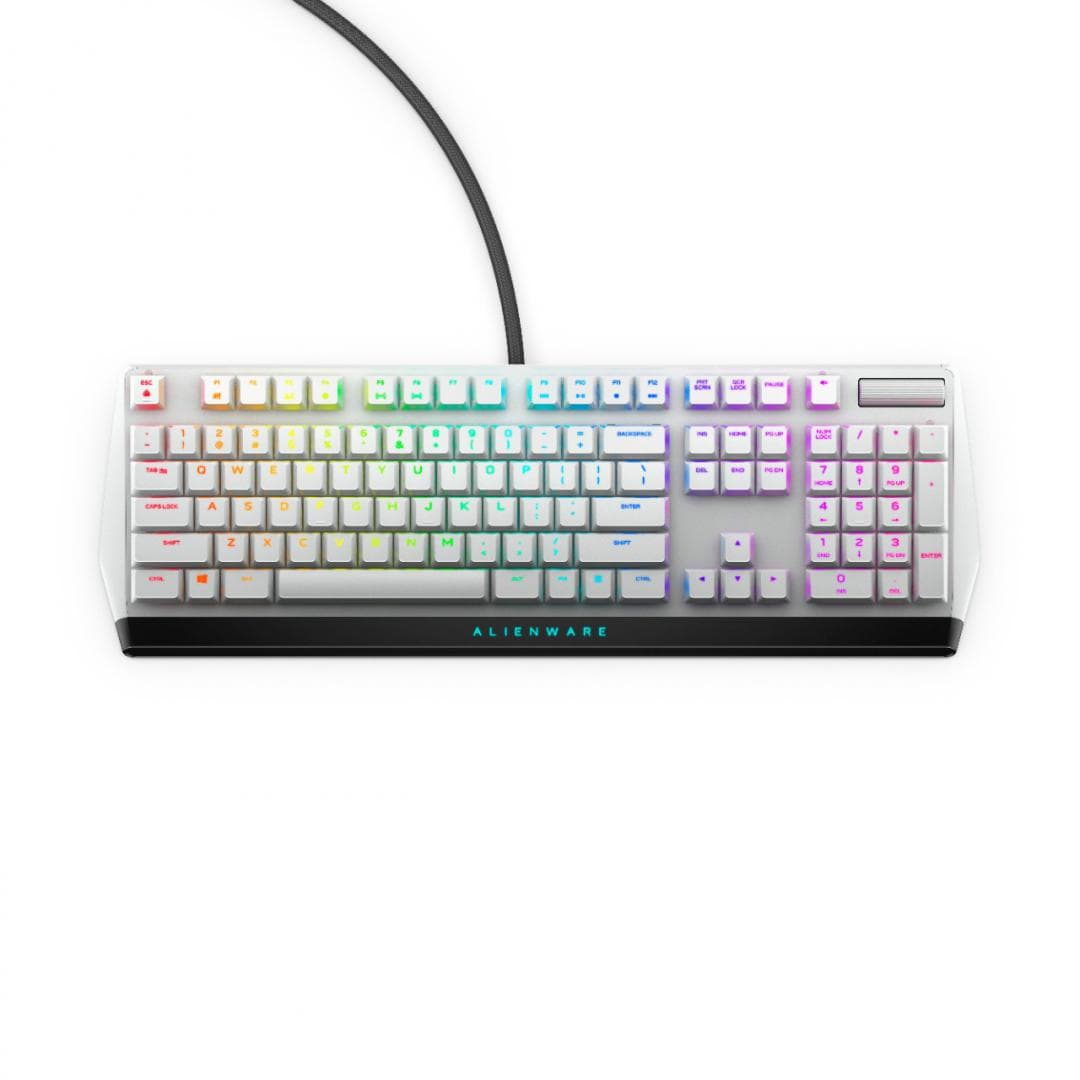 Tastatura Mecanica Gaming Dell AW510K, RGB, USB, Lunar Light — miniatură