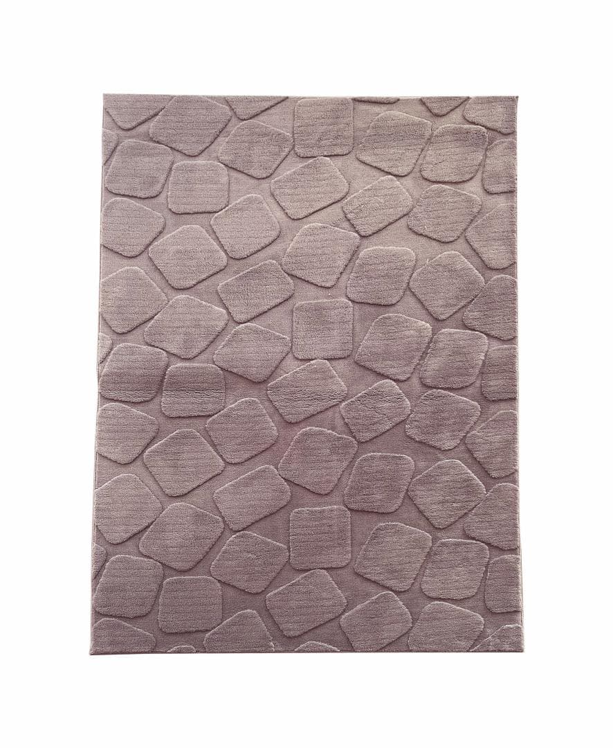 Covor, model in relief,Stone,120x160 Brown