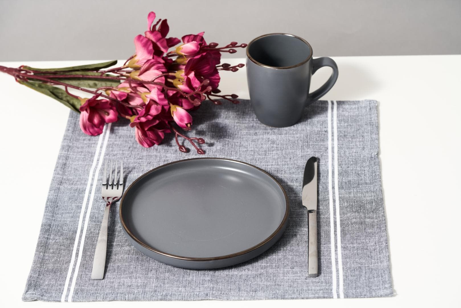 SET 6 FARFURII DESERT, CERAMICA 20 CM, CALYPSO, ART OF DINING BY HEINNER — miniatură