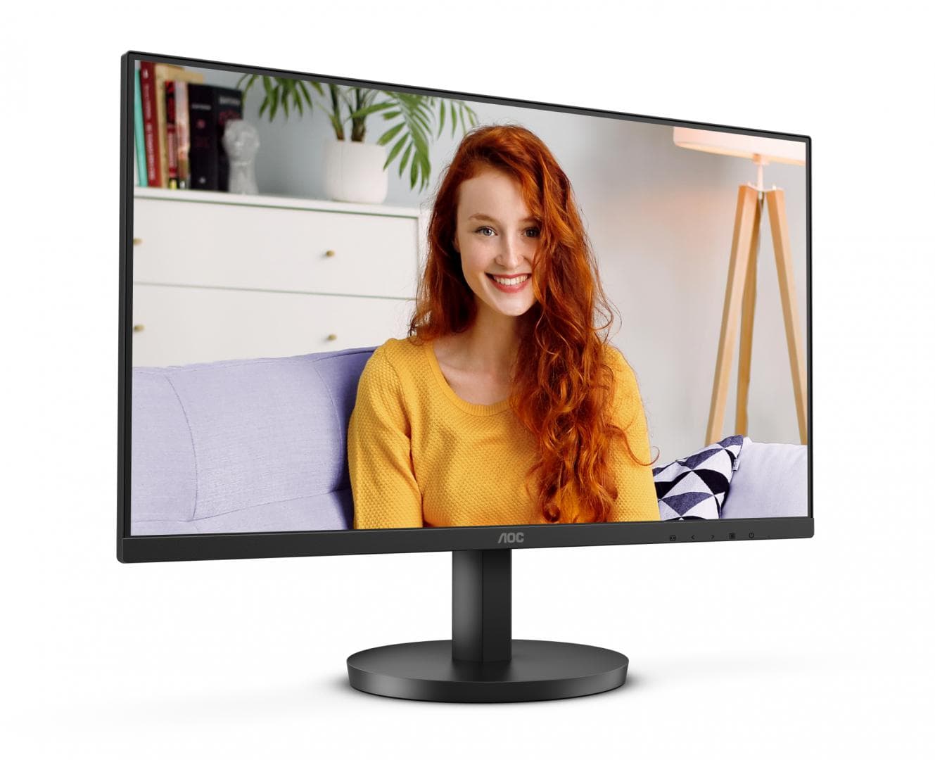 Monitor Consumer AOC 24B3HMA2, 23.8", 1920 x 1080 pixeli, Black — miniatură