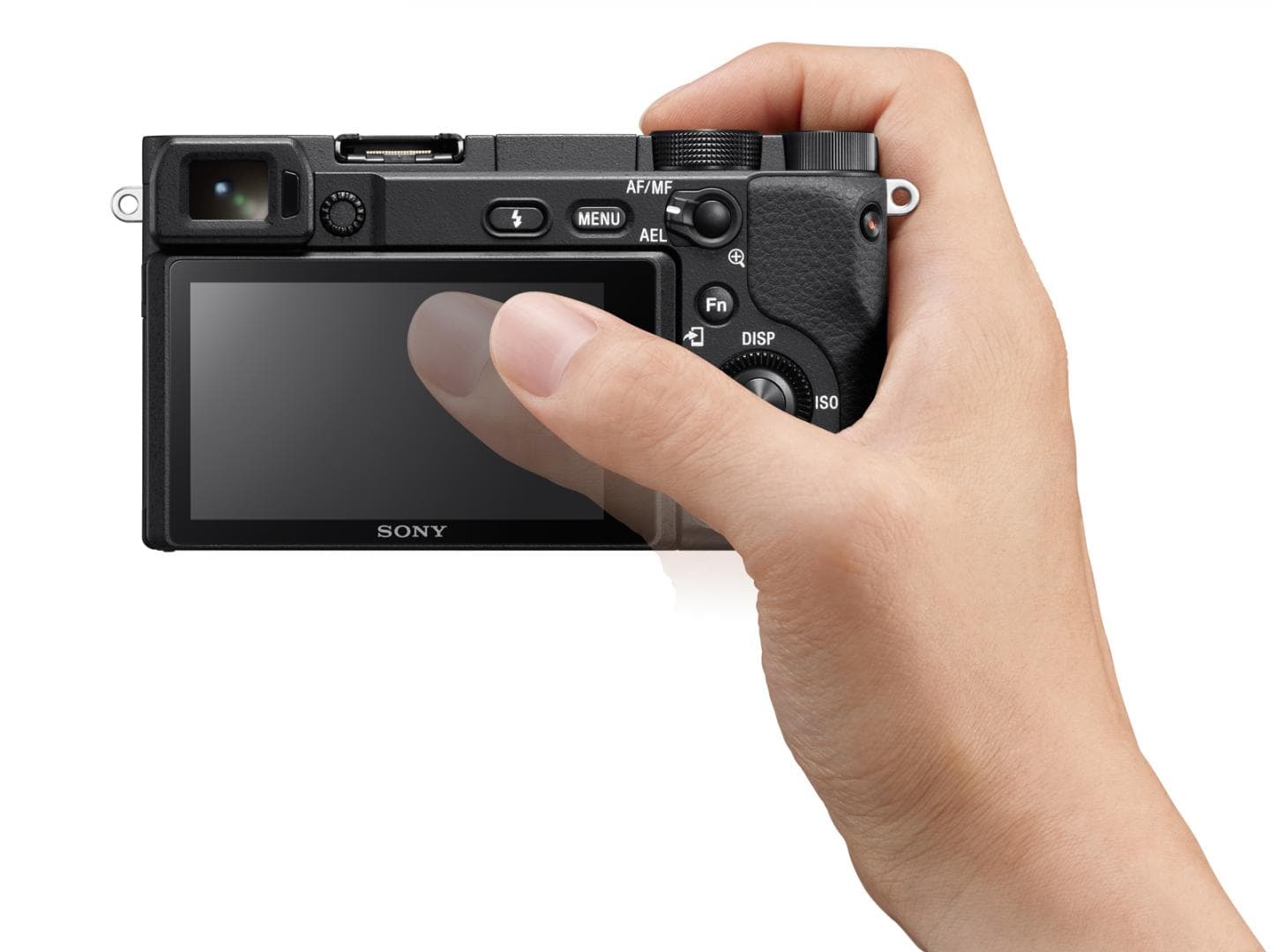 Kit SONY Alpha A6400 Mirrorless 24.2MP, ISO 32000 (Extins: 102400), 1/4000s, 4K @30fps, SD/SDHC/SDXC, Rafala 11cps, WiFi/Bluetooth/NFC, Senzor APS-C, Montura Sony E, Obiectiv 16-50mm, F3.5-5.6 — miniatură
