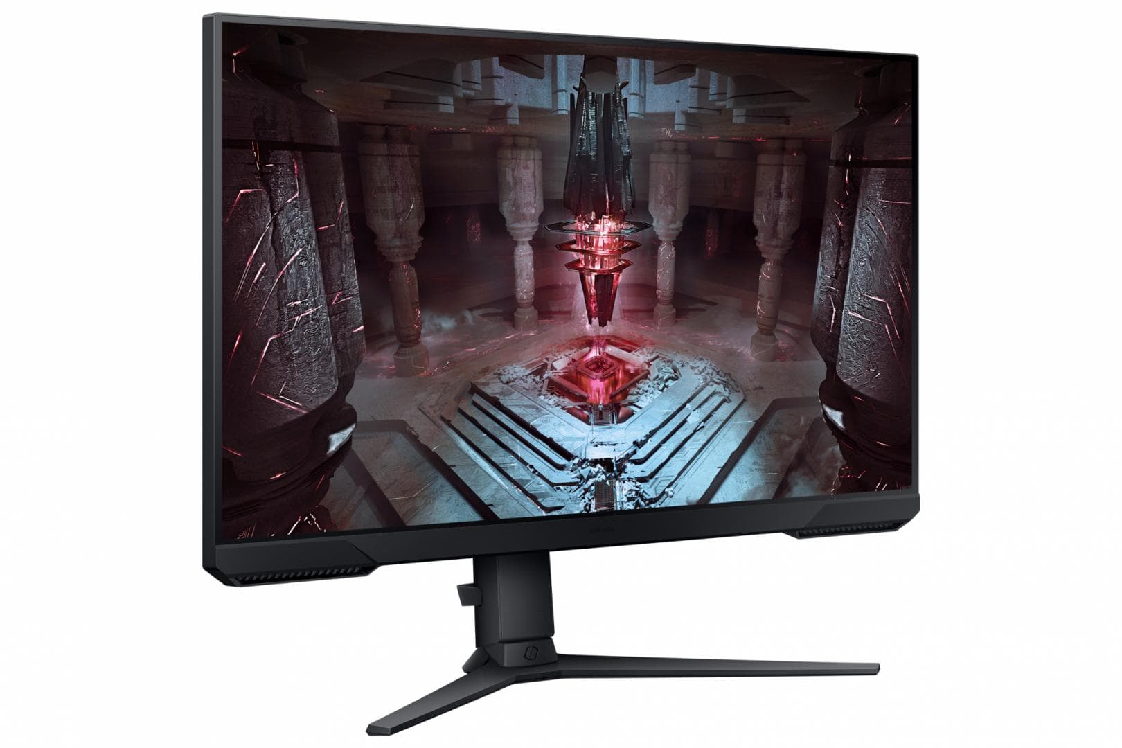 Monitor Samsung 27" LS27CG510EUXEN, Diagonal (inch): 27, Diagonal (cm): 69, Aspect ratio: 16:9, Panel: IPS, Resolution: 2560x1440, Refresh Rate: 165Hz, Response time GtG: 1ms, Brightness (max): 350 cd/m², Contrast (static) : 1000:1, Viewing angle: 178°/178°, Colours: 1.07B, VESA Wallmount: 100x100 — miniatură